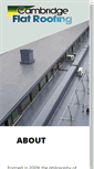 Mobile Screenshot of cambridgeflatroofing.com